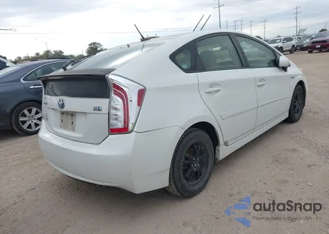 2014 Toyota Prius Four из США, поврежденный, VIN JTDKN3DU6E1735737